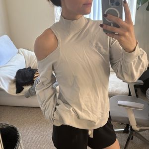 Lululemon asymmetrical sweater